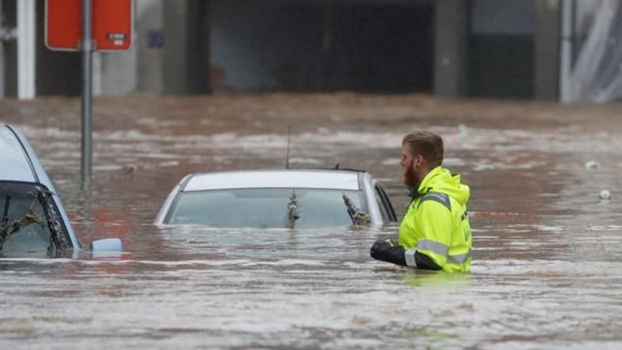 Inundaciones en Bélgica