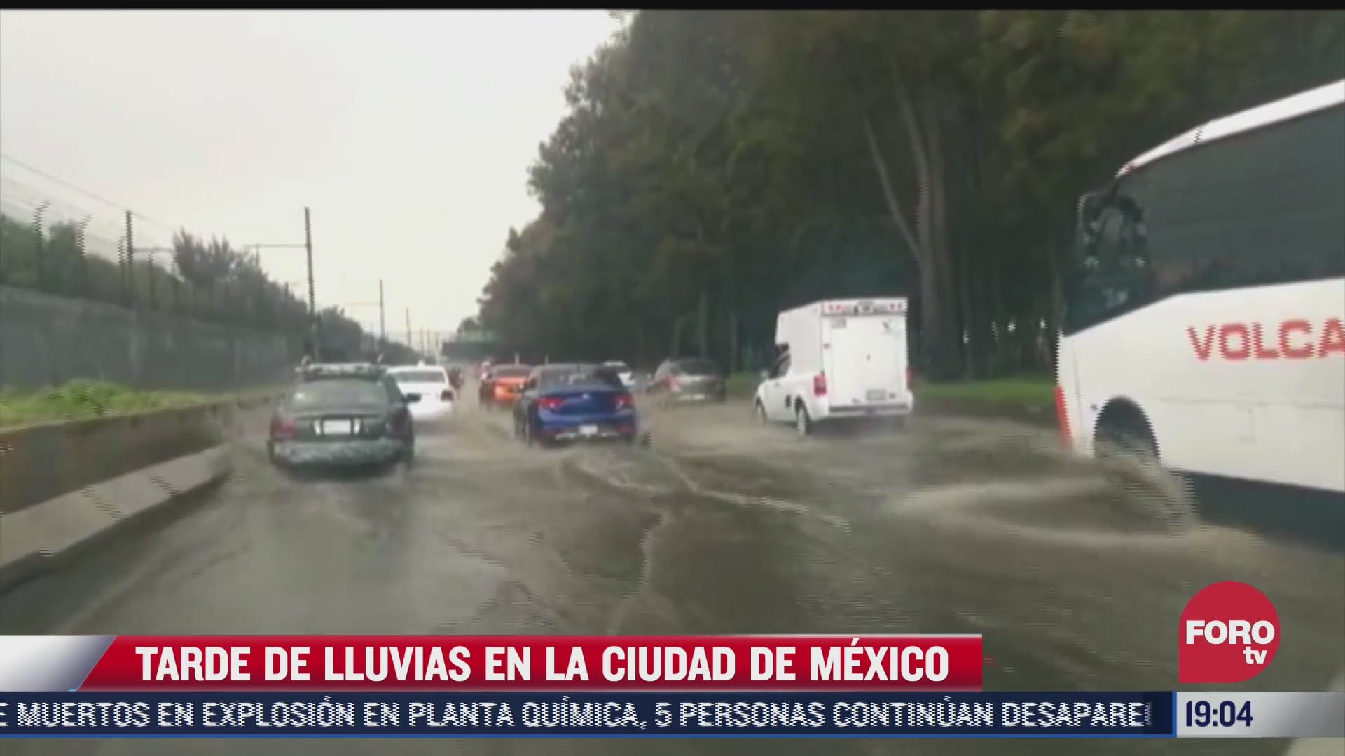 lluvias provocan inundaciones en la ciudad de mexico