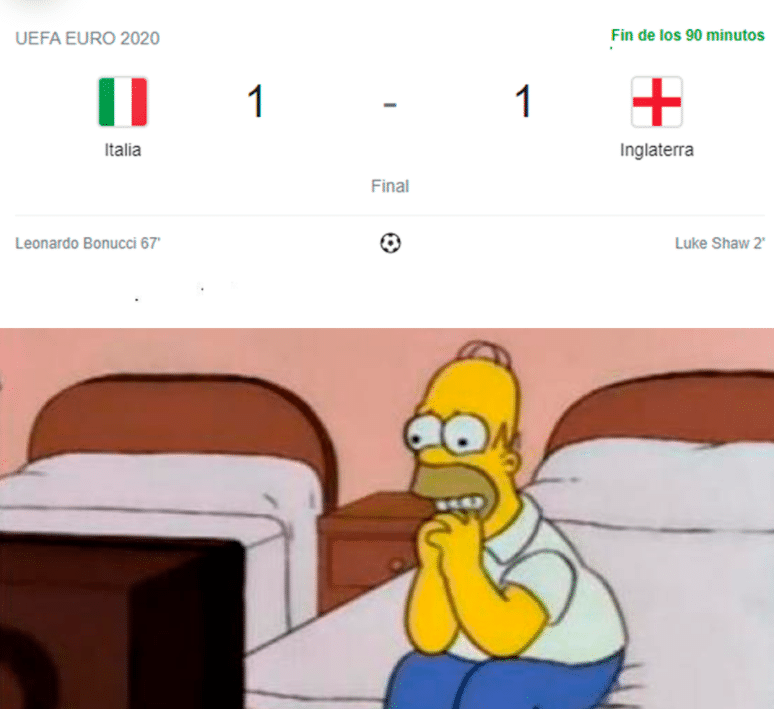Memes final Eurocopa 2021 Italia vs Inglaterra