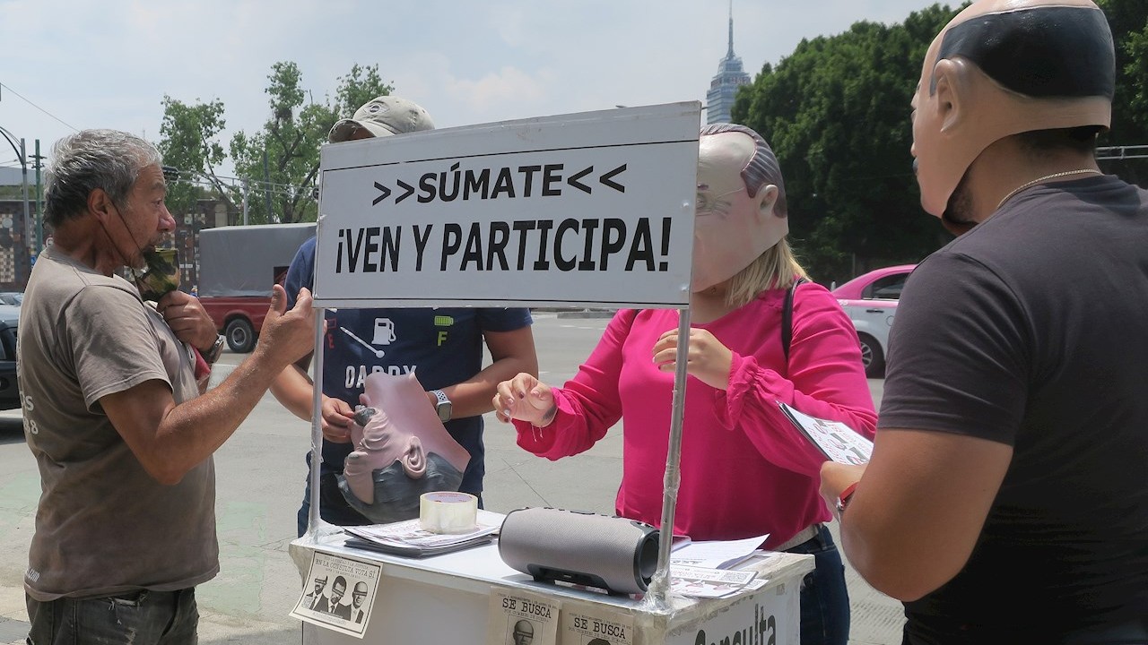 México entra en recta final de campaña sobre consulta de expresidentes