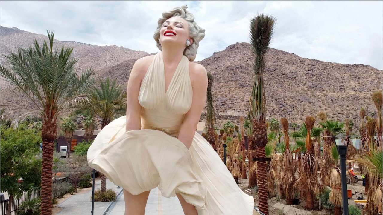 Marilyn Monroe, estatua, historia, Hollywood