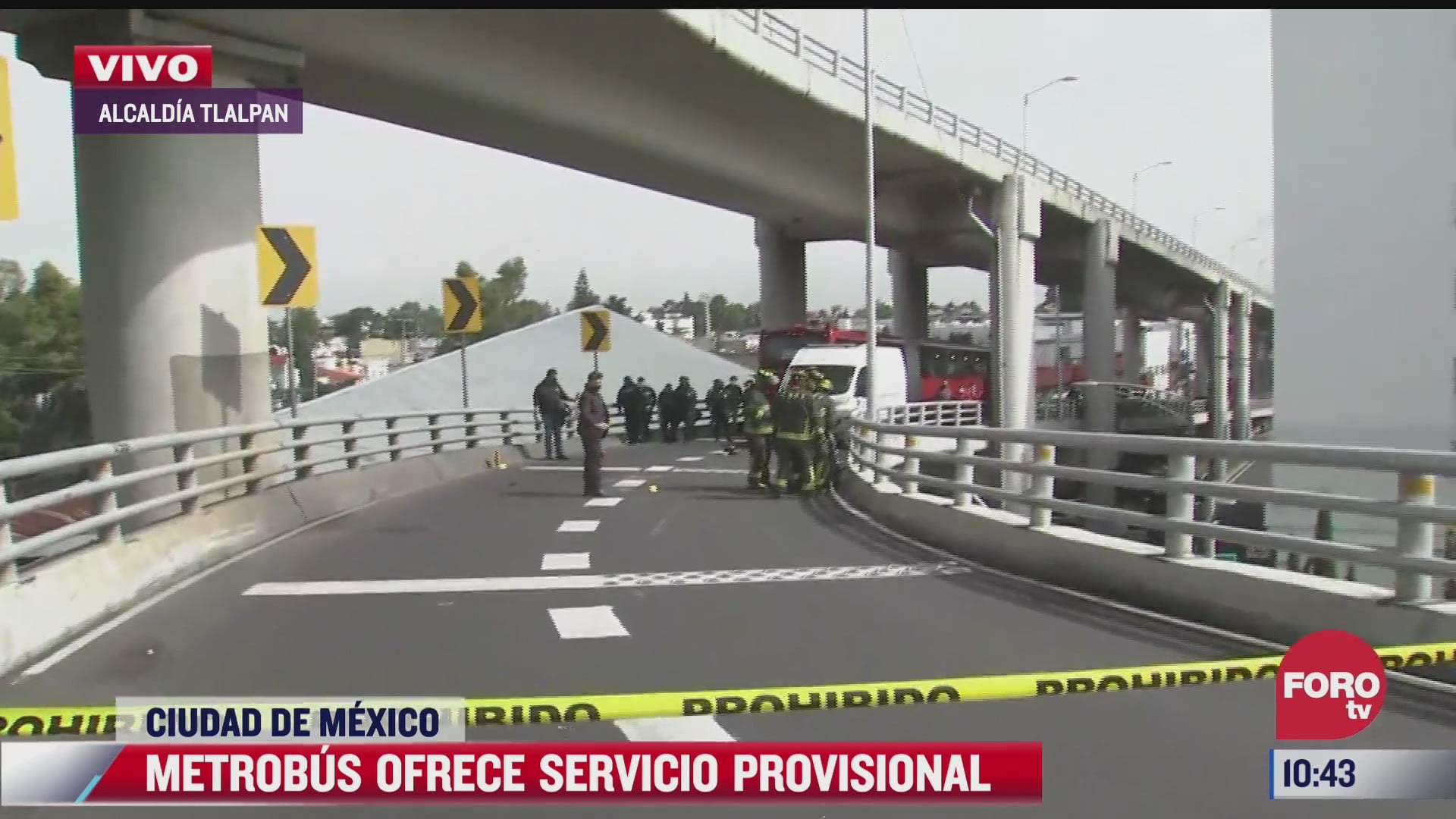 muere motociclista por choque con metrobus en puente muyuguarda