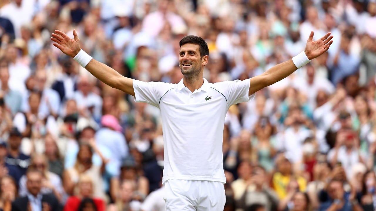 Novak Djokovic gana Wimbledon al vencer a Matteo Berrettini
