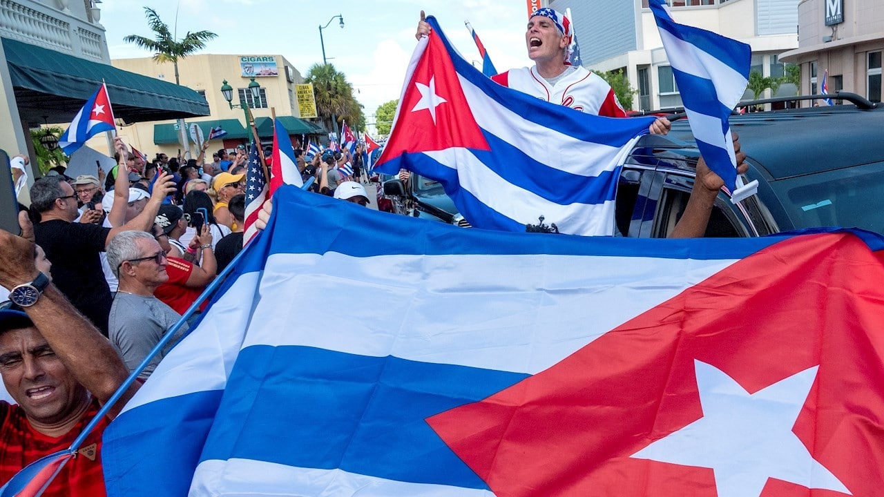 Cubanos en Miami piden intervención de EEUU