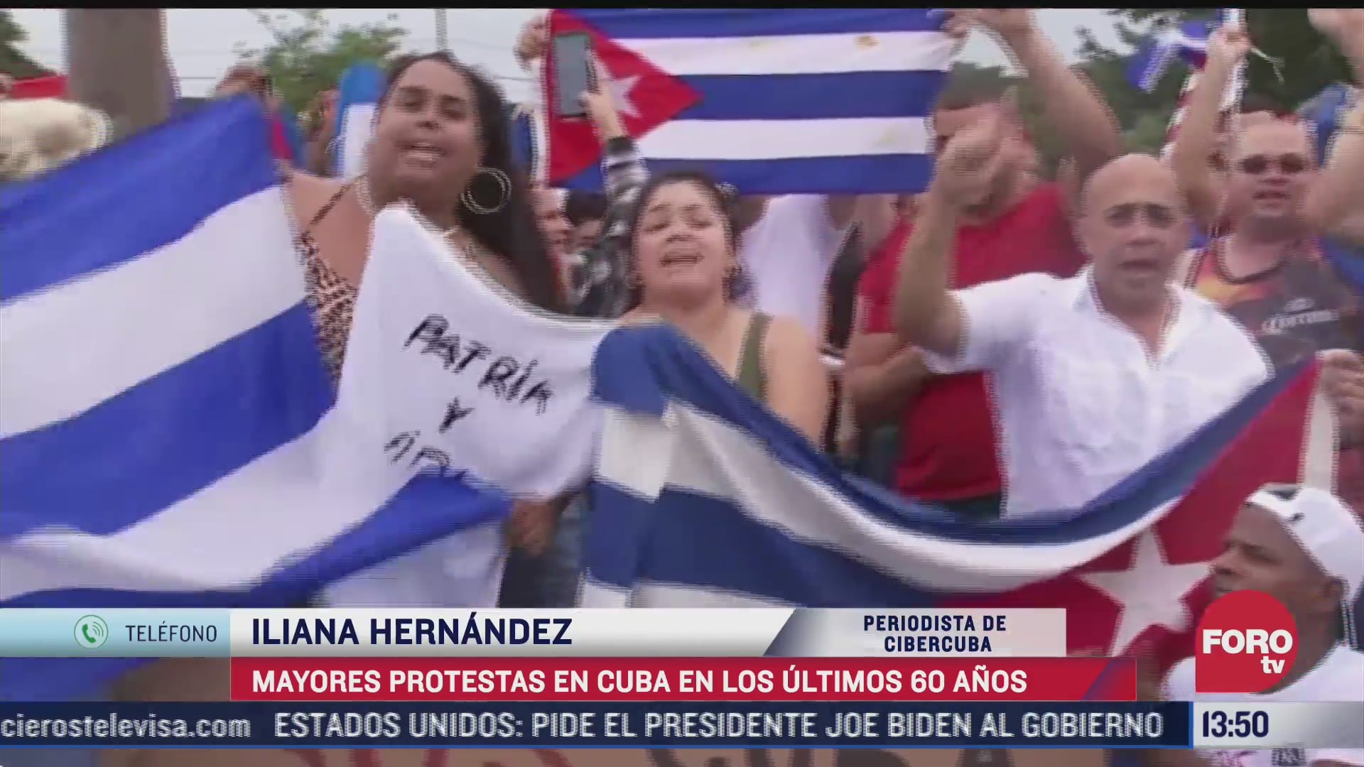 protestas masivas en cuba