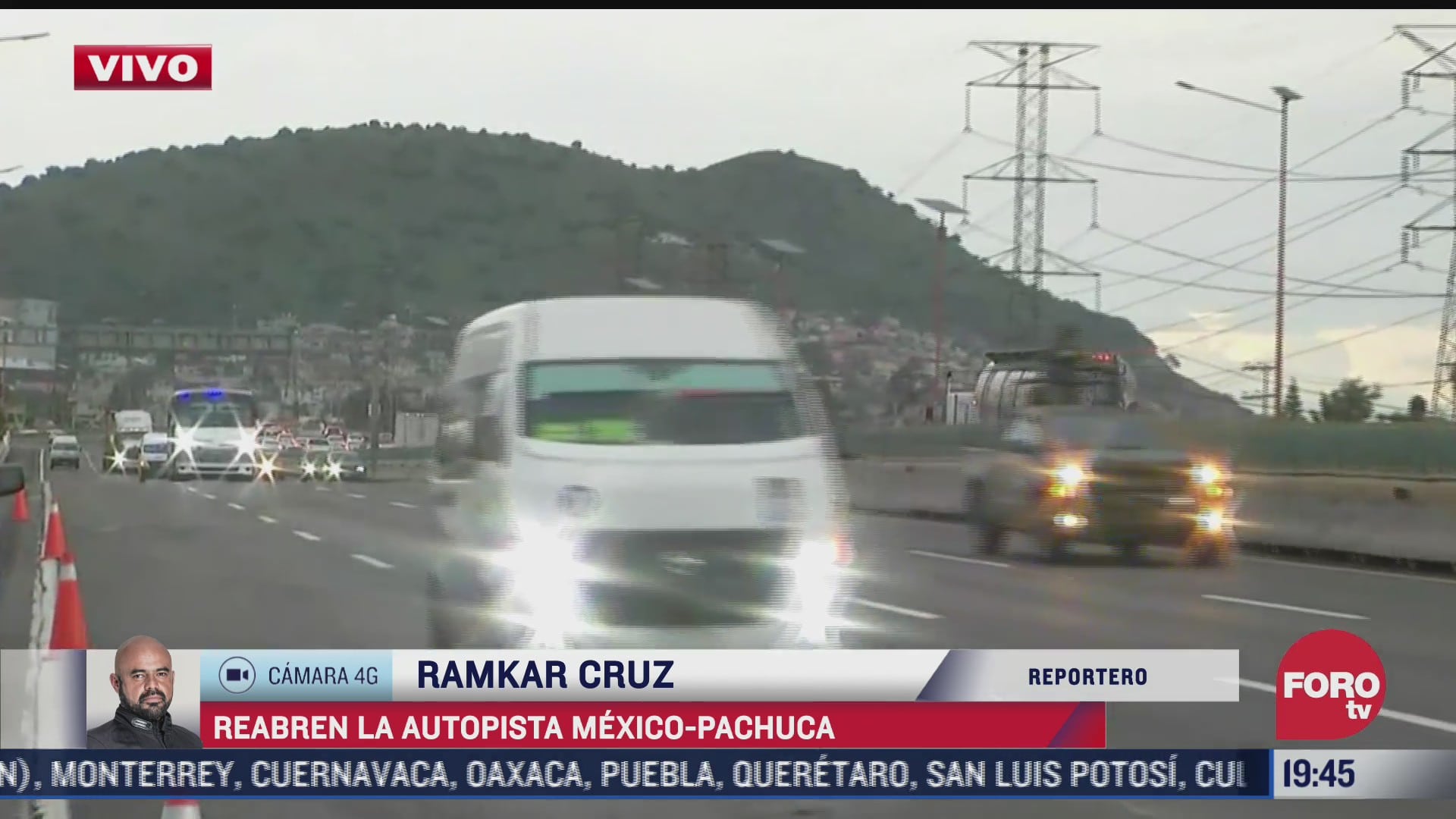 restablecen circulacion en autopista mexico pachuca