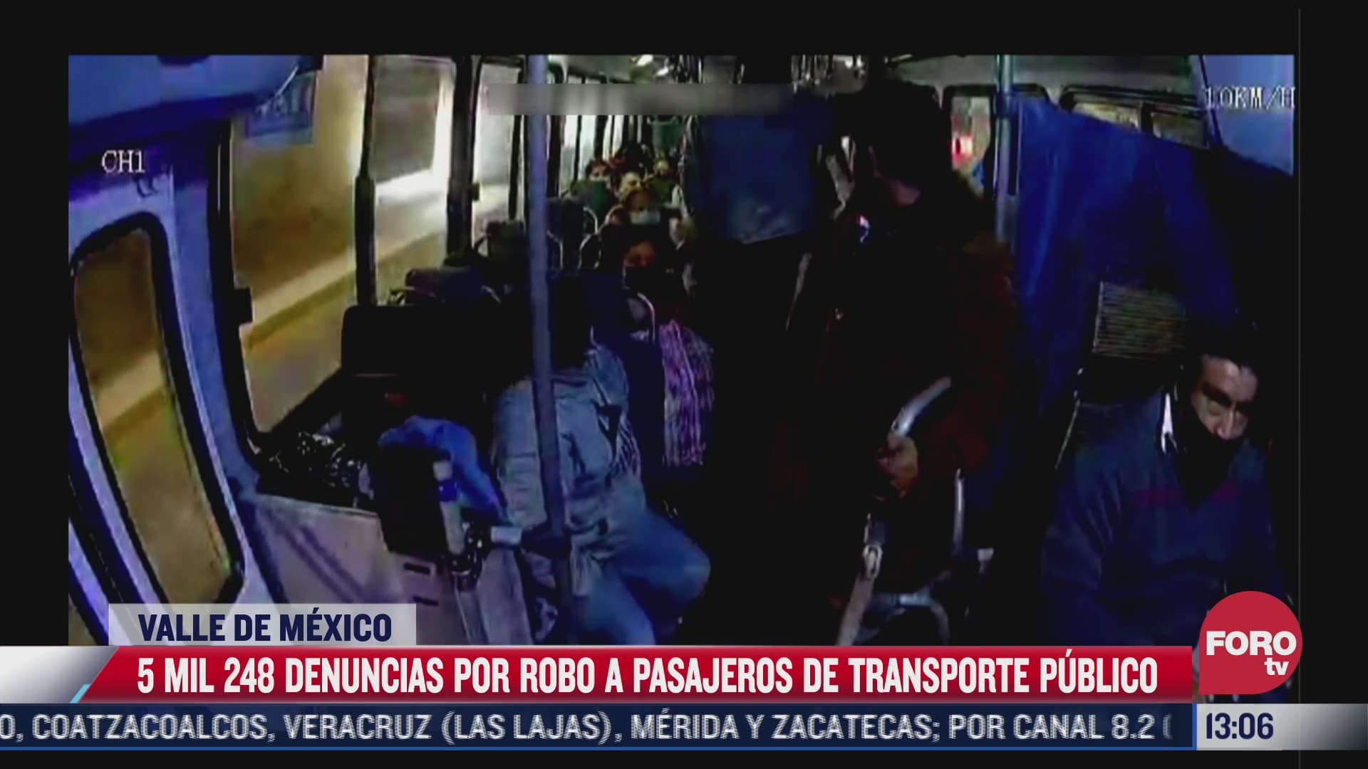 se registra repunte de denuncias por robos al transporte publico en el valle de mexico