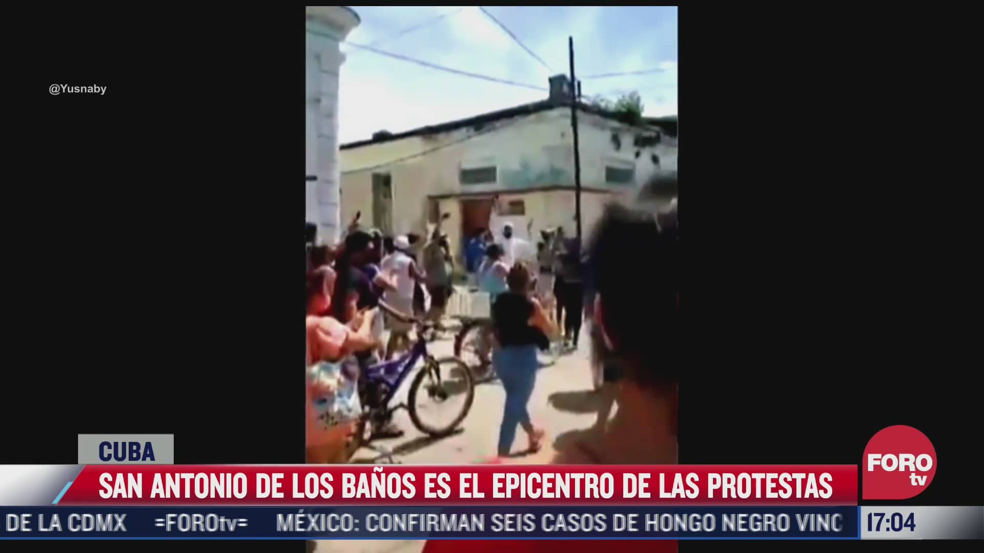 se registran protestas en cuba contra el gobierno