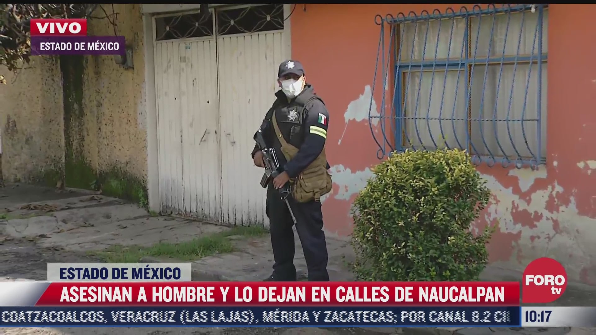 Asesinan a hombre en Naucalpan, Estado de México