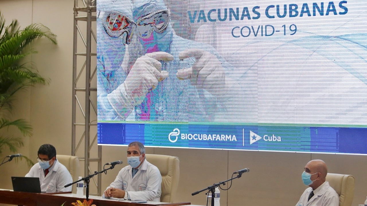 Cuba autoriza uso de vacuna 'Abdala' contra la COVID-19