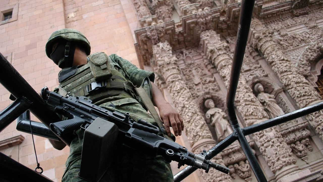 Dispositivo de seguridad en centro de Zacatecas (Cuartoscuro)