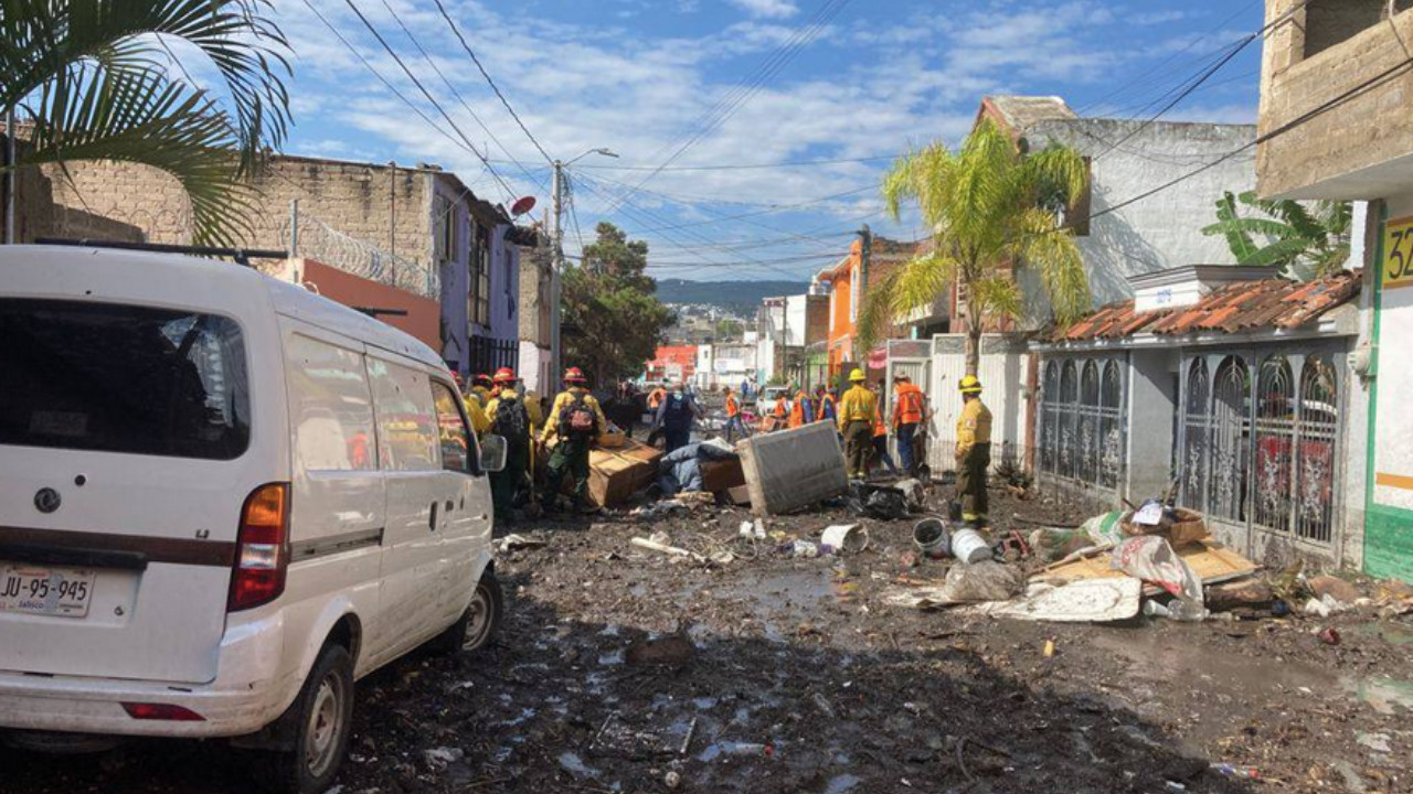 Inundaciones en Zapopan, Jalisco, no vistas en 10 años