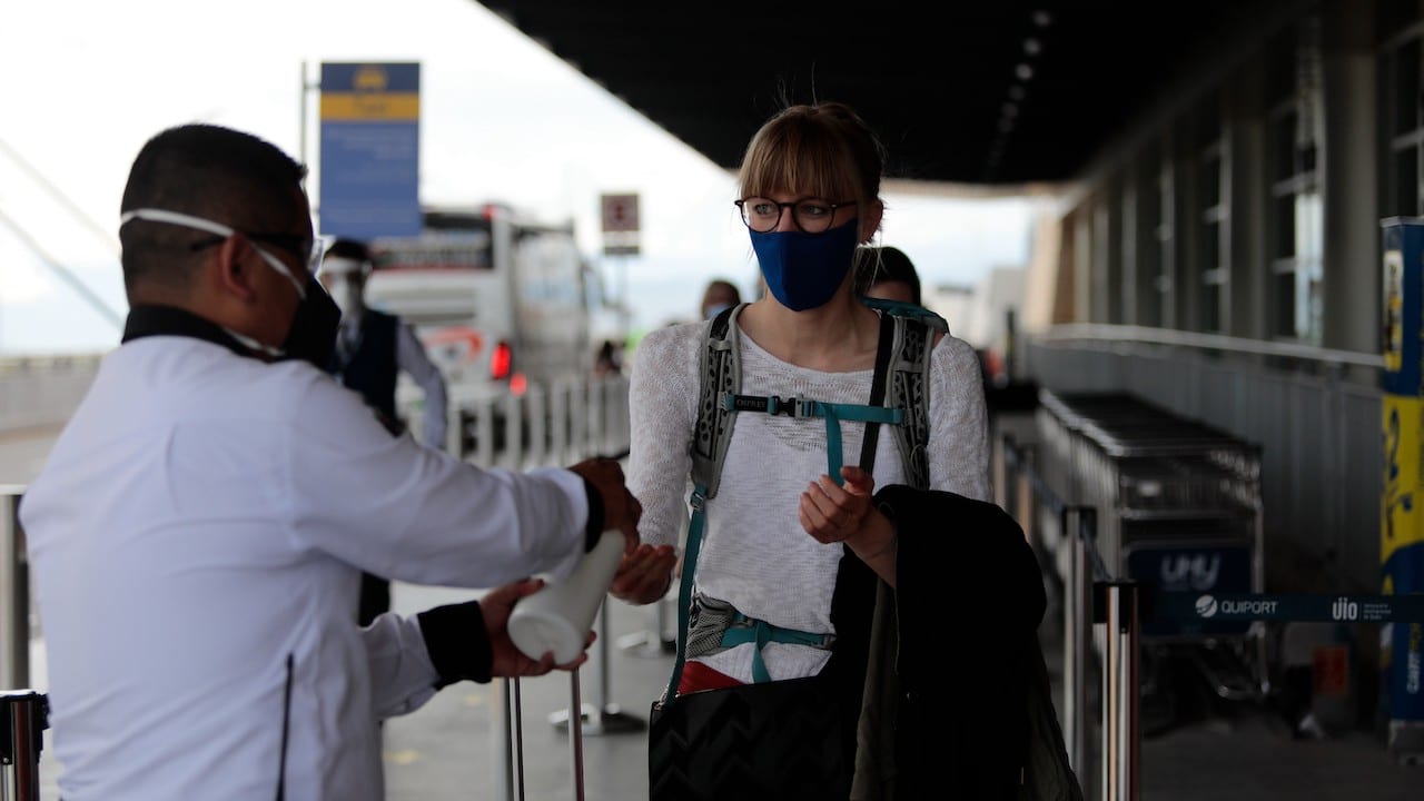 Aeropuertos durante pandemia de coronavirus en Ecuador (Getty Images)