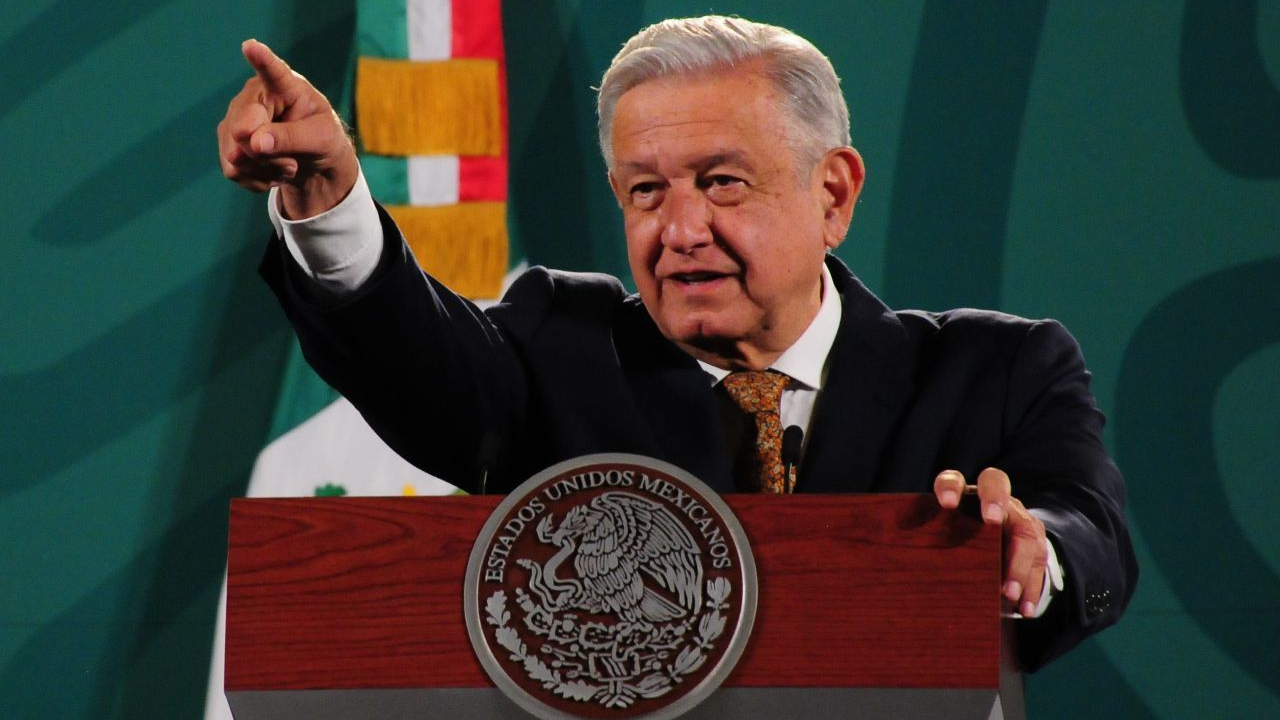 Andrés Manuel López Obrador, presidente de México, encabezó la conferencia mañanera
