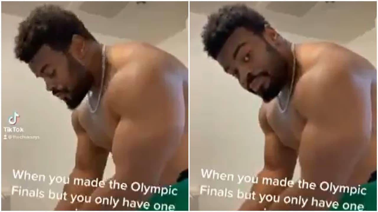 Atleta de Nigeria lava a mano su uniforme y se hace viral en redes sociales