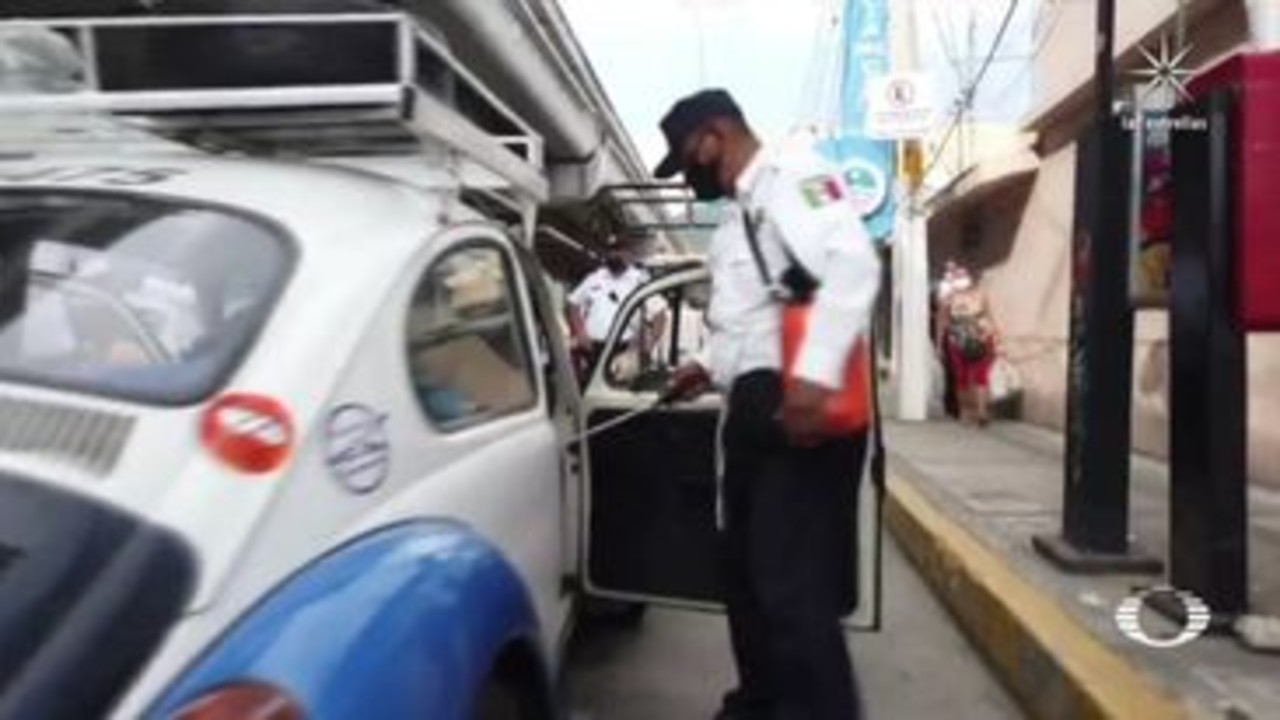 Choferes de transporte público en Acapulco, foco de contagio de COVID, ignoran medidas sanitarias