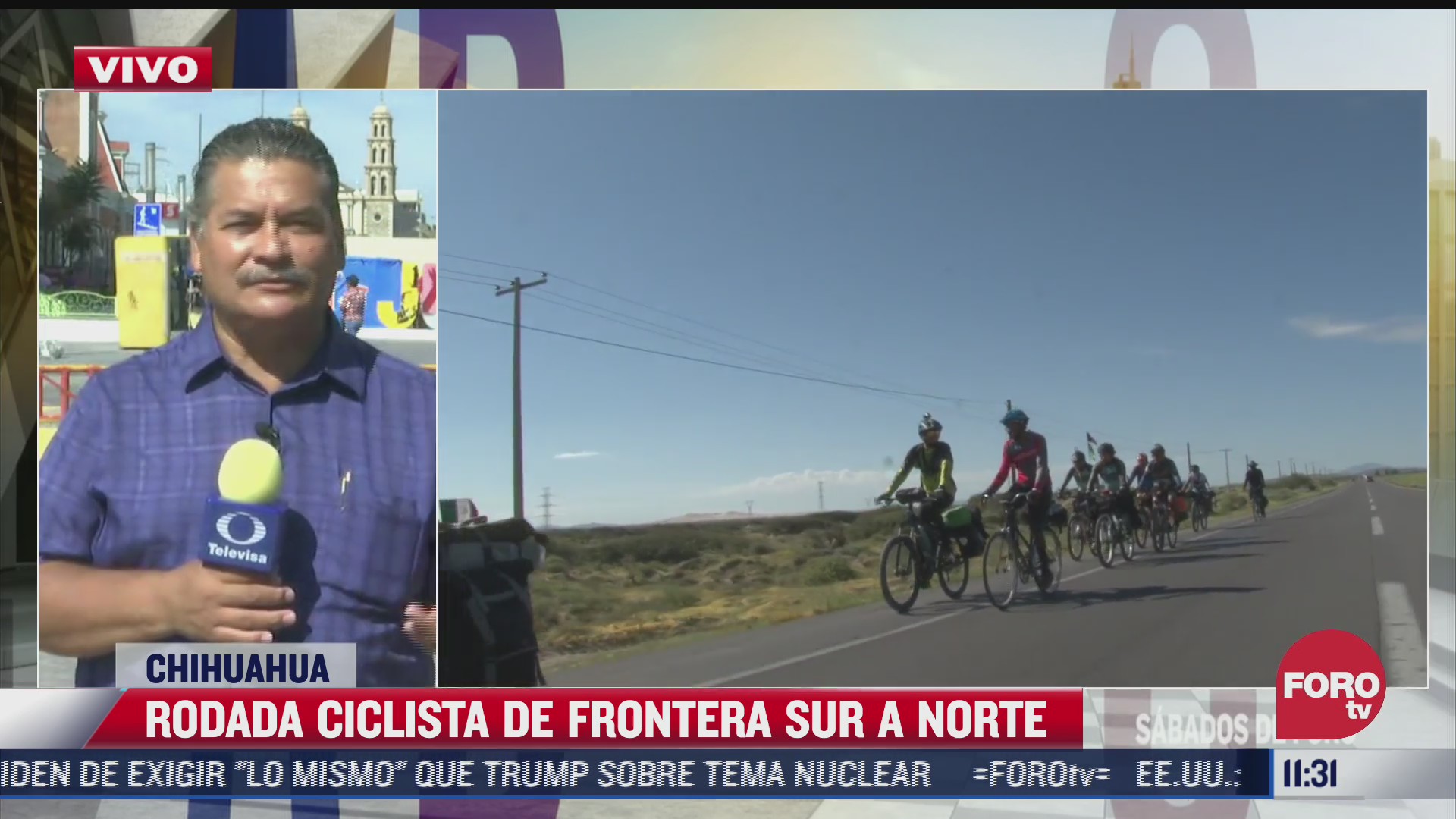 ciclistas realizan rodada de frontera a frontera en mexico