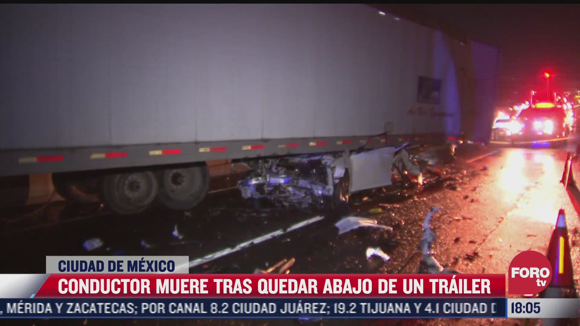 conductor muere tras quedar abajo de un trailer en cdmx