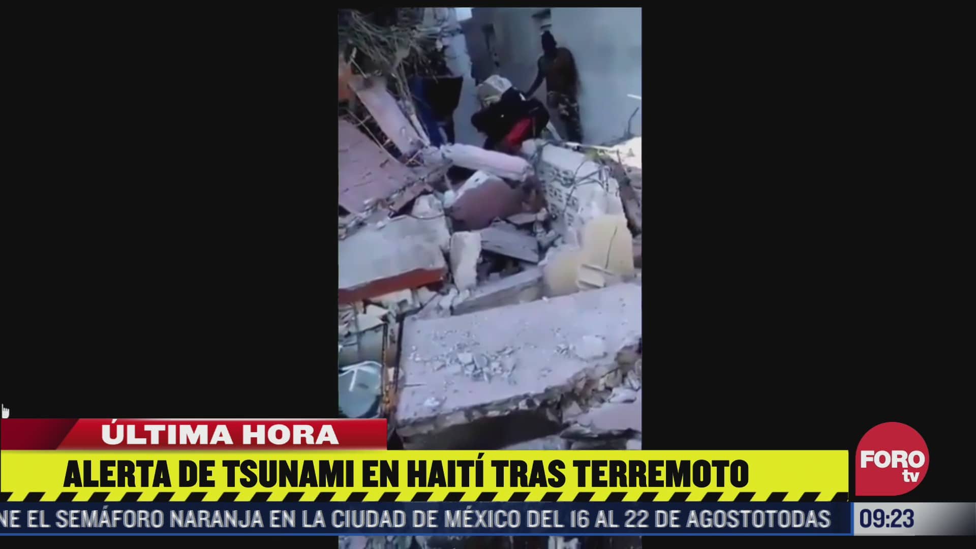 confirman que hay personas fallecidas por terremoto en haiti