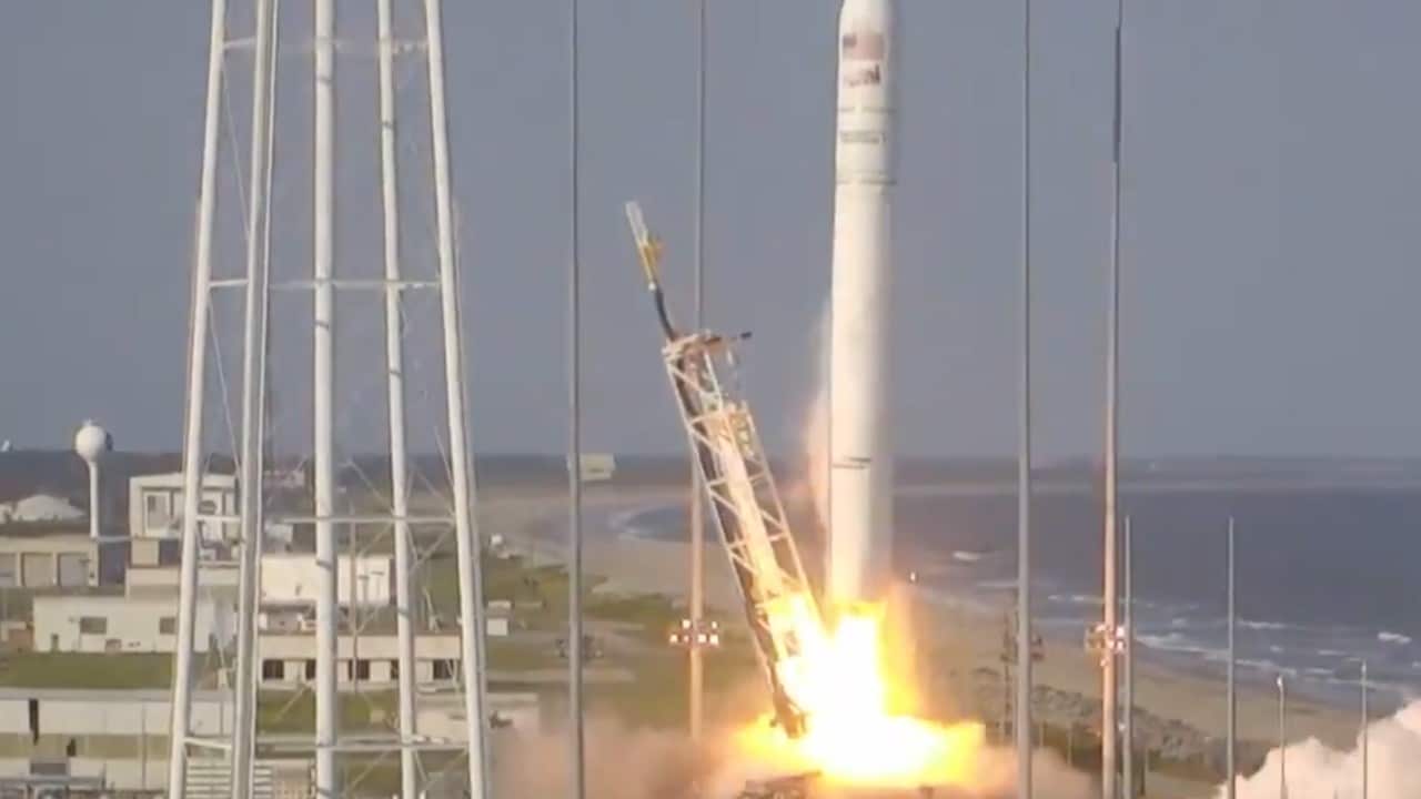 Lanzamiento de la nave espacial Cygnus (NASA)