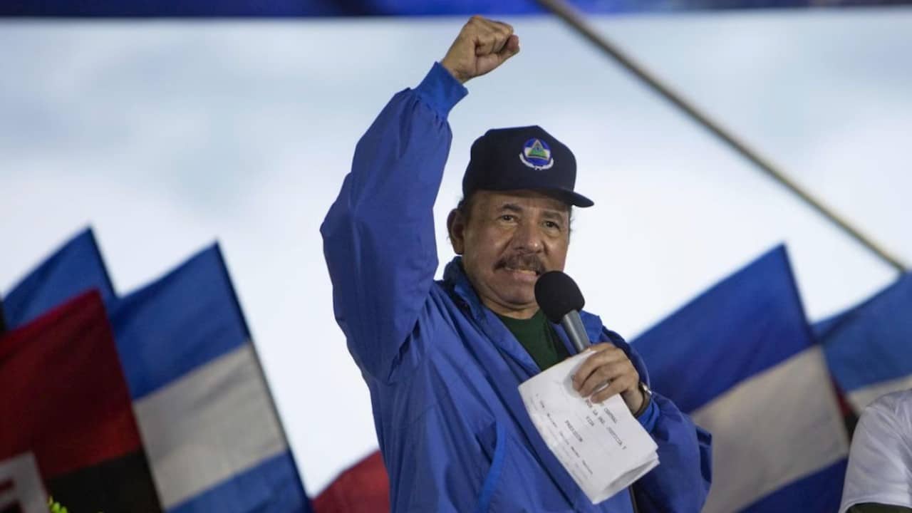 El presidente de Nicaragua, Daniel Ortega (Twitter: @descifraguerra)