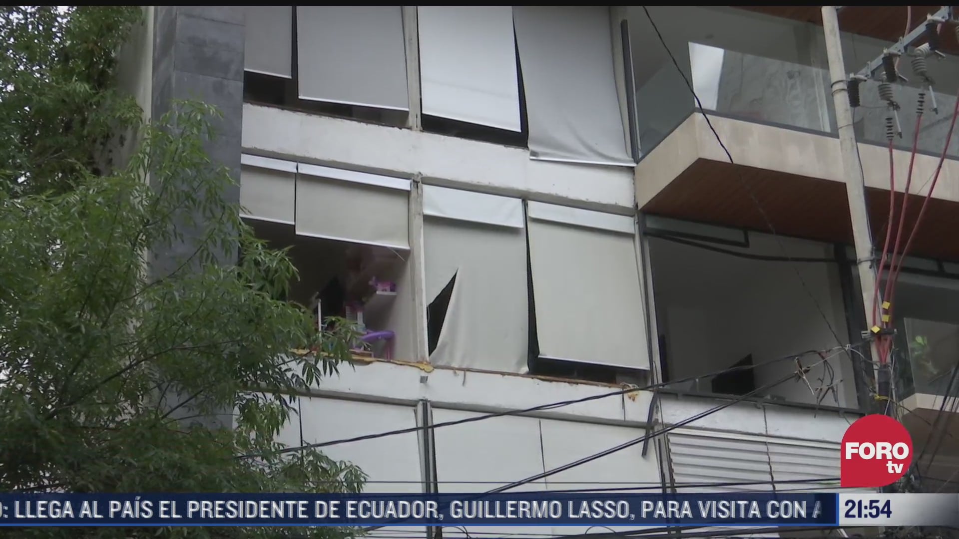decenas de familias siguen sin poder volver a su edificio en av coyoacan