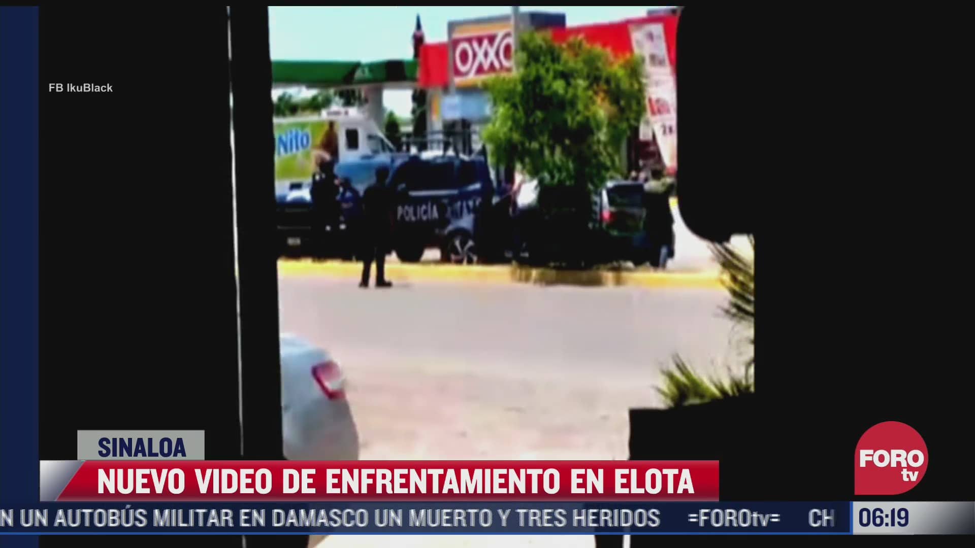 difunden nuevo video de enfrentamiento entre policias y sujetos armados en sinaloa