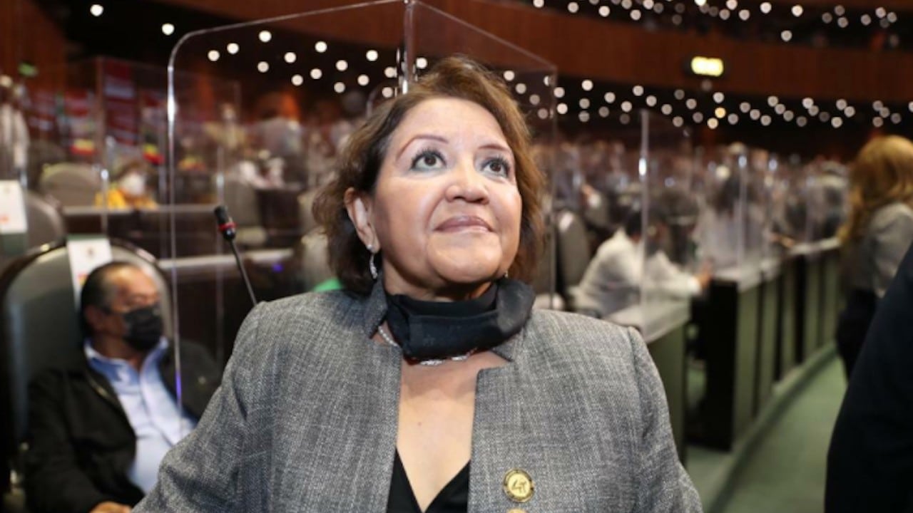 La diputada federal María Teresa Marú Mejía, del grupo parlamentario del Partido del Trabajo (Linkedin: María Teresa Marú Mejía)