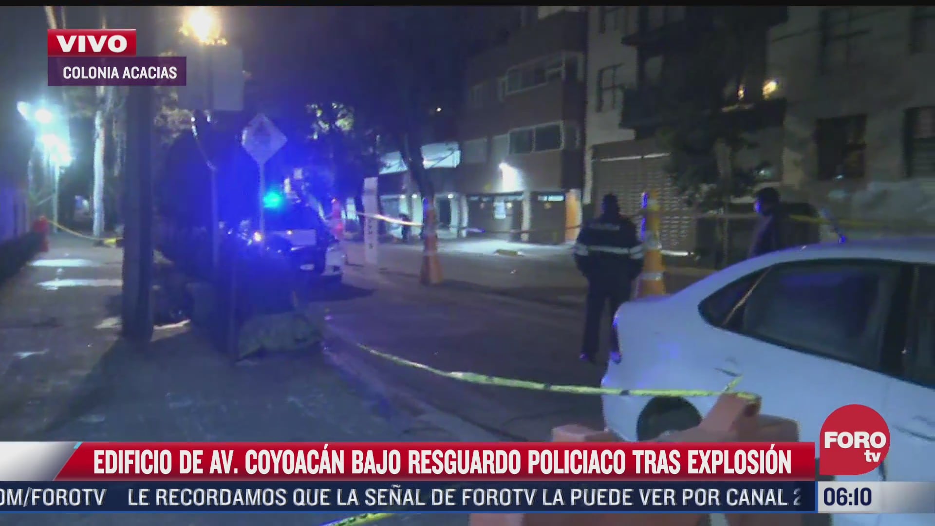 edificio de avenida coyoacan sigue bajo resguardo policiaco tras explosion del lunes