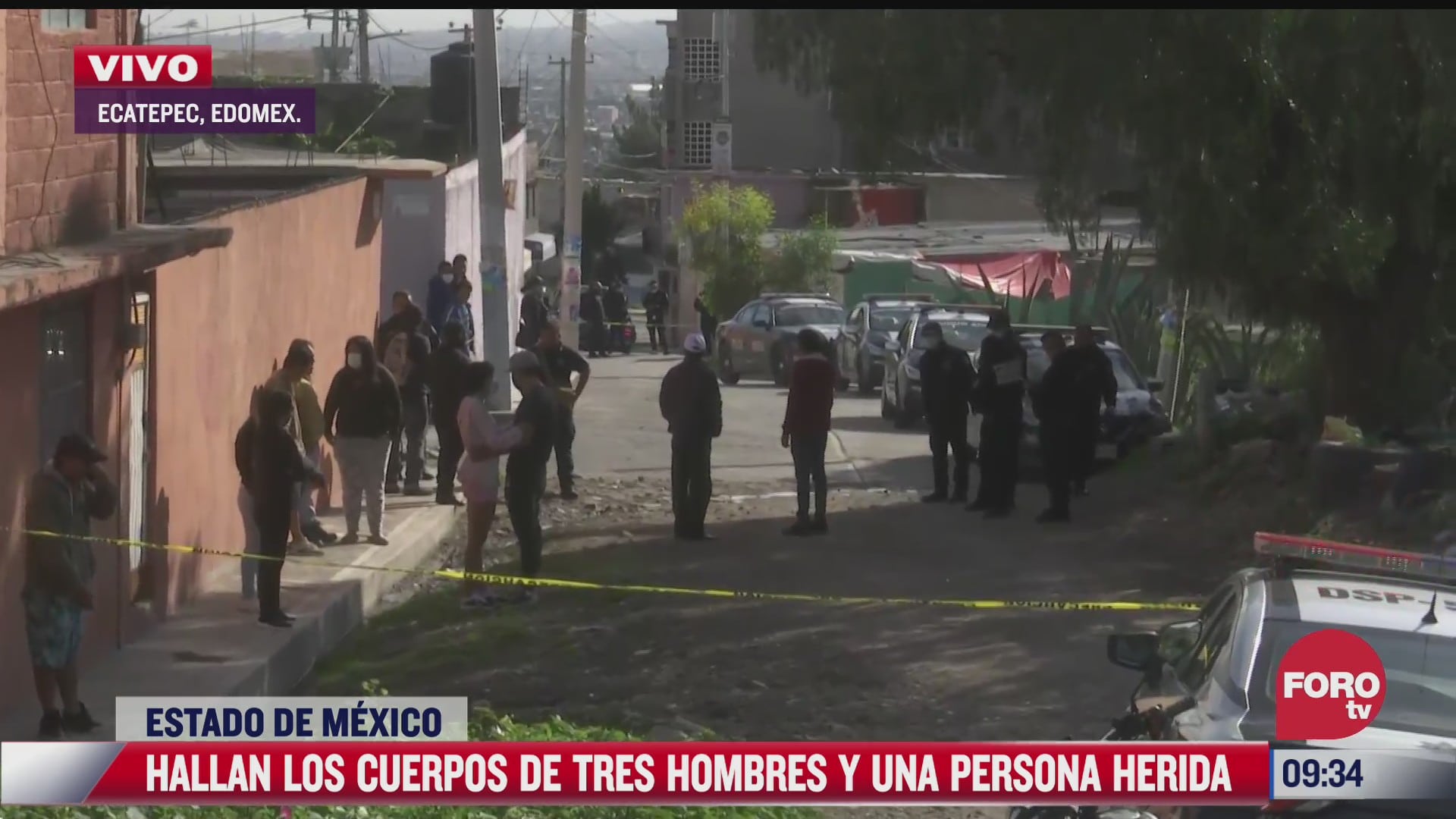 encuentran cuerpos de tres hombres sin vida en ecatepec estado de mexico