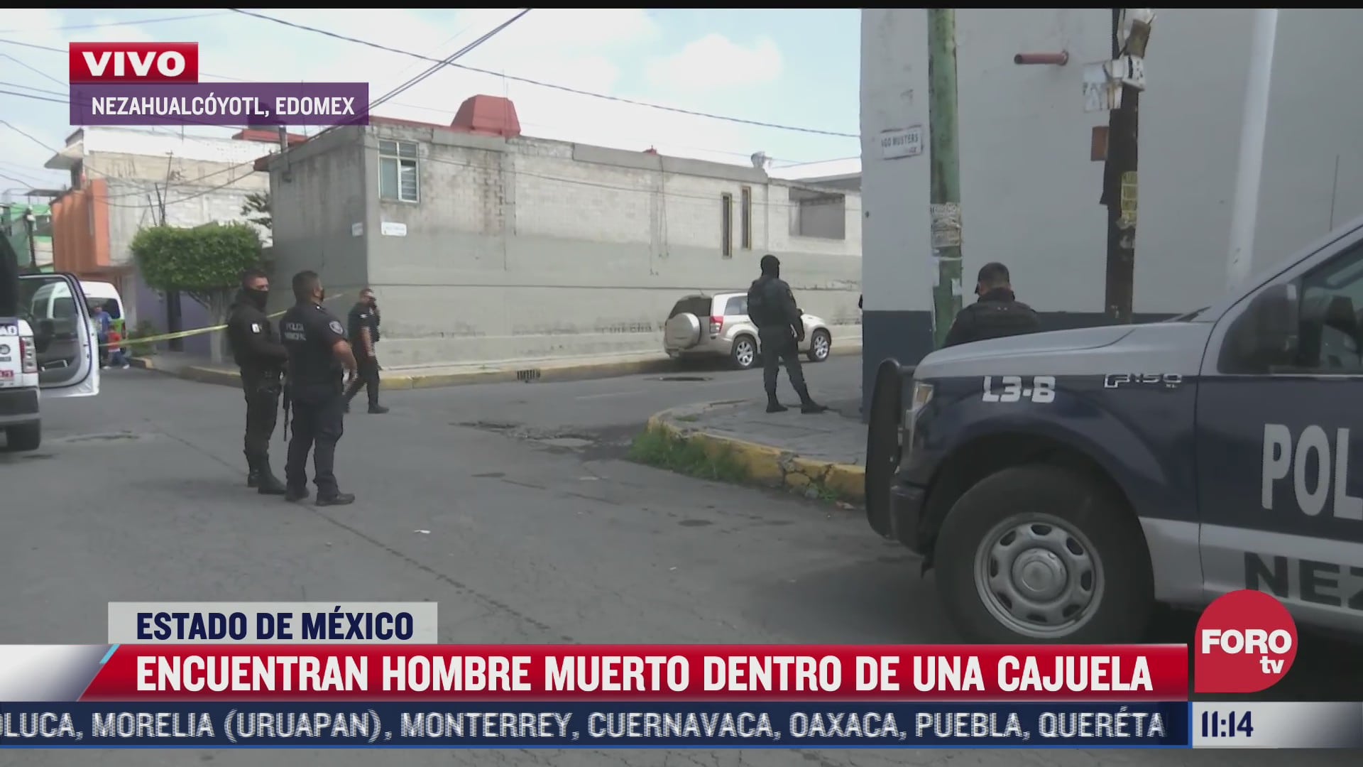 encuentran hombre muerto dentro de una cajuela en nezahualcoyotl estado de mexico