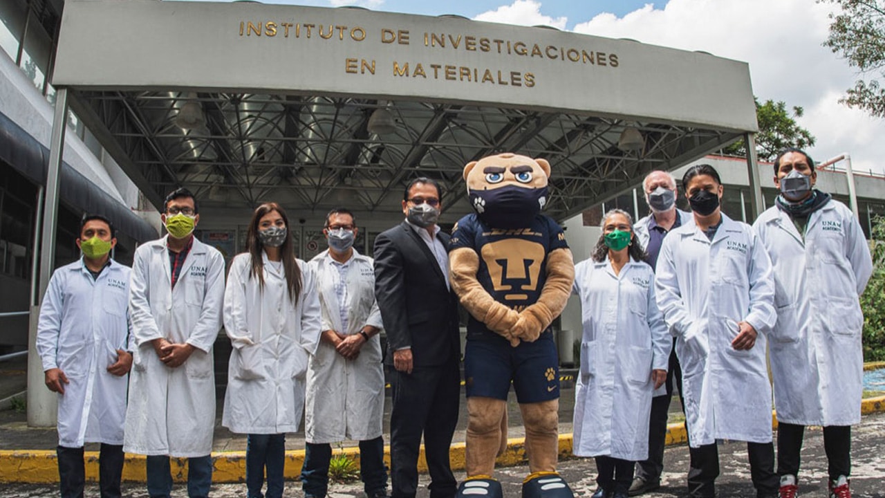 UNAM desarrolla cubrebocas que inactiva partículas COVID-19