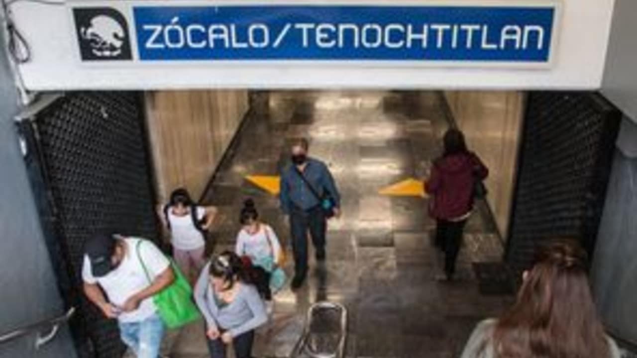 Estación Zócalo del Metro permanecerá cerrada desde el viernes 13