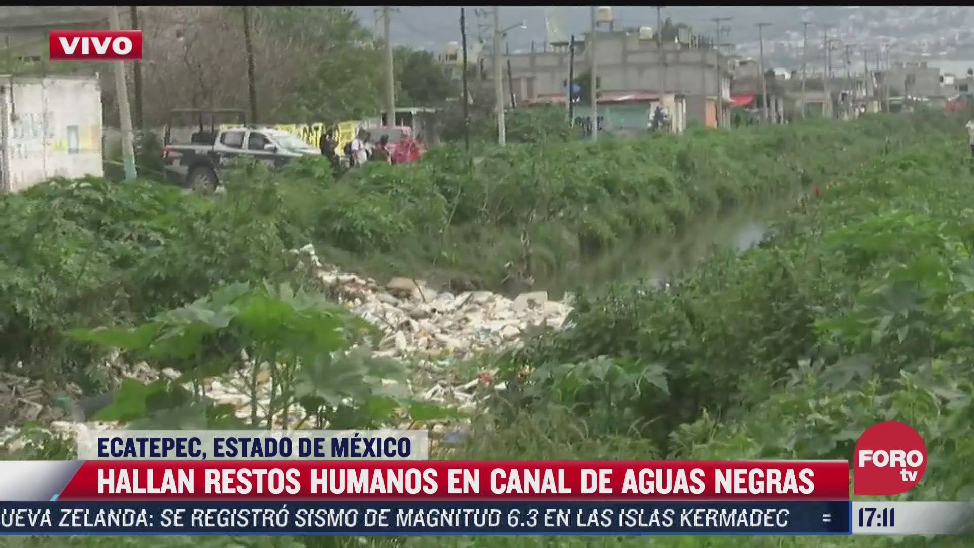 hallan restos humanos en canal de aguas negras en ecatepec