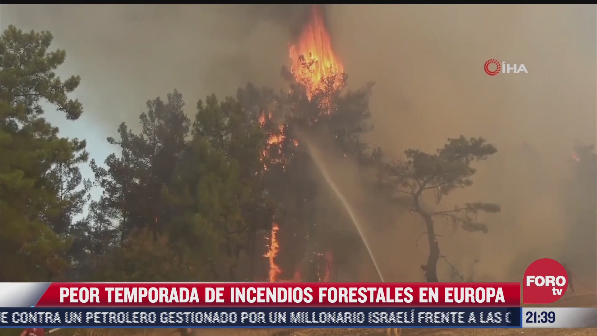 la peor temporada de incendios forestales en europa