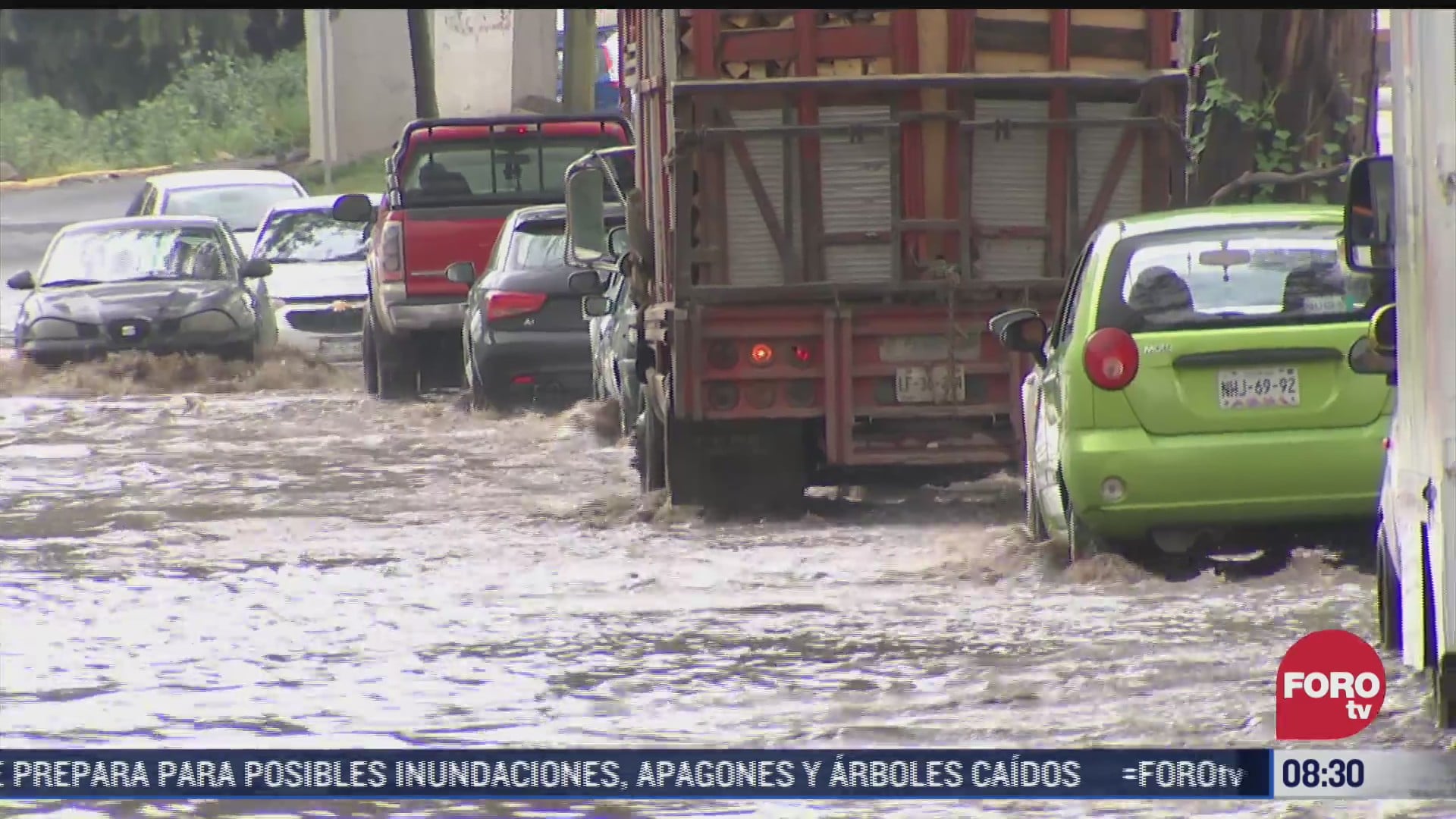 lluvias provocadas por grace causaron encharcamientos en ecatepec edomex