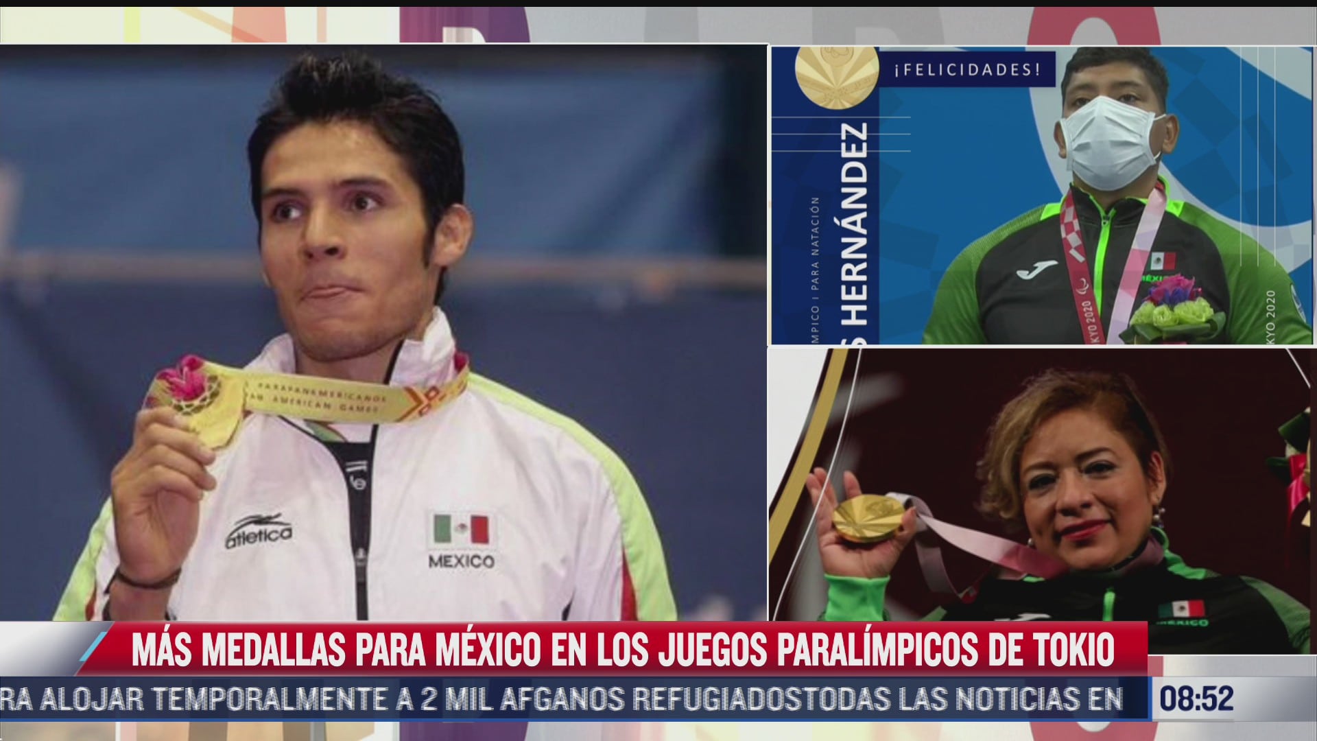 mexico suma dos medallas de oro y un bronce en paralimpicos de tokyo