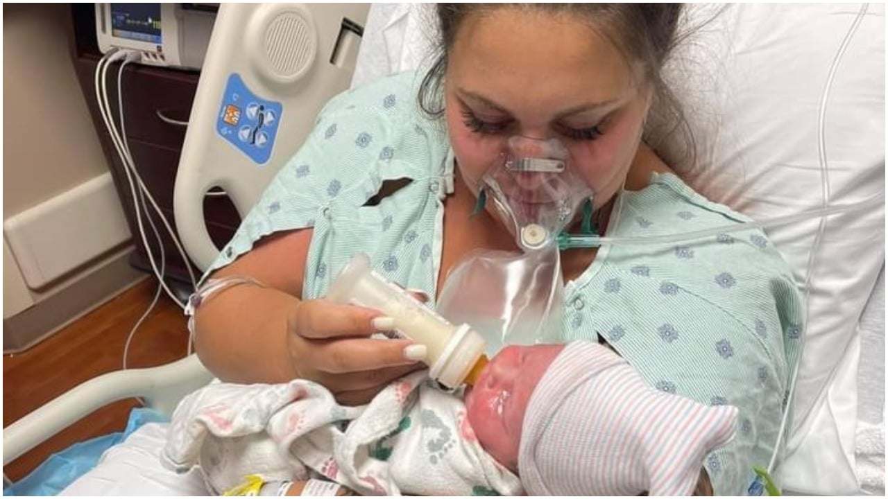 Mujer da a luz a bebé mientras tenía covid pero muere días después en Florida