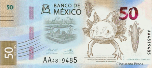 Diseño no oficial de nuevo billete de 50 pesos