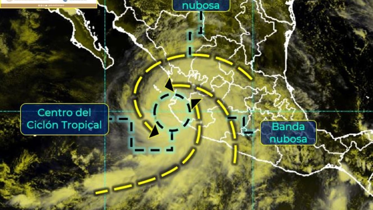 Centro de huracán Nora cruzará Tomatlán y Cabo Corrientes, Jalisco