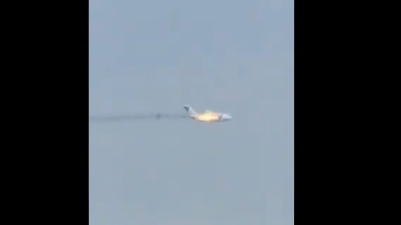 Se estrella un avión militar ruso durante un vuelo de prueba