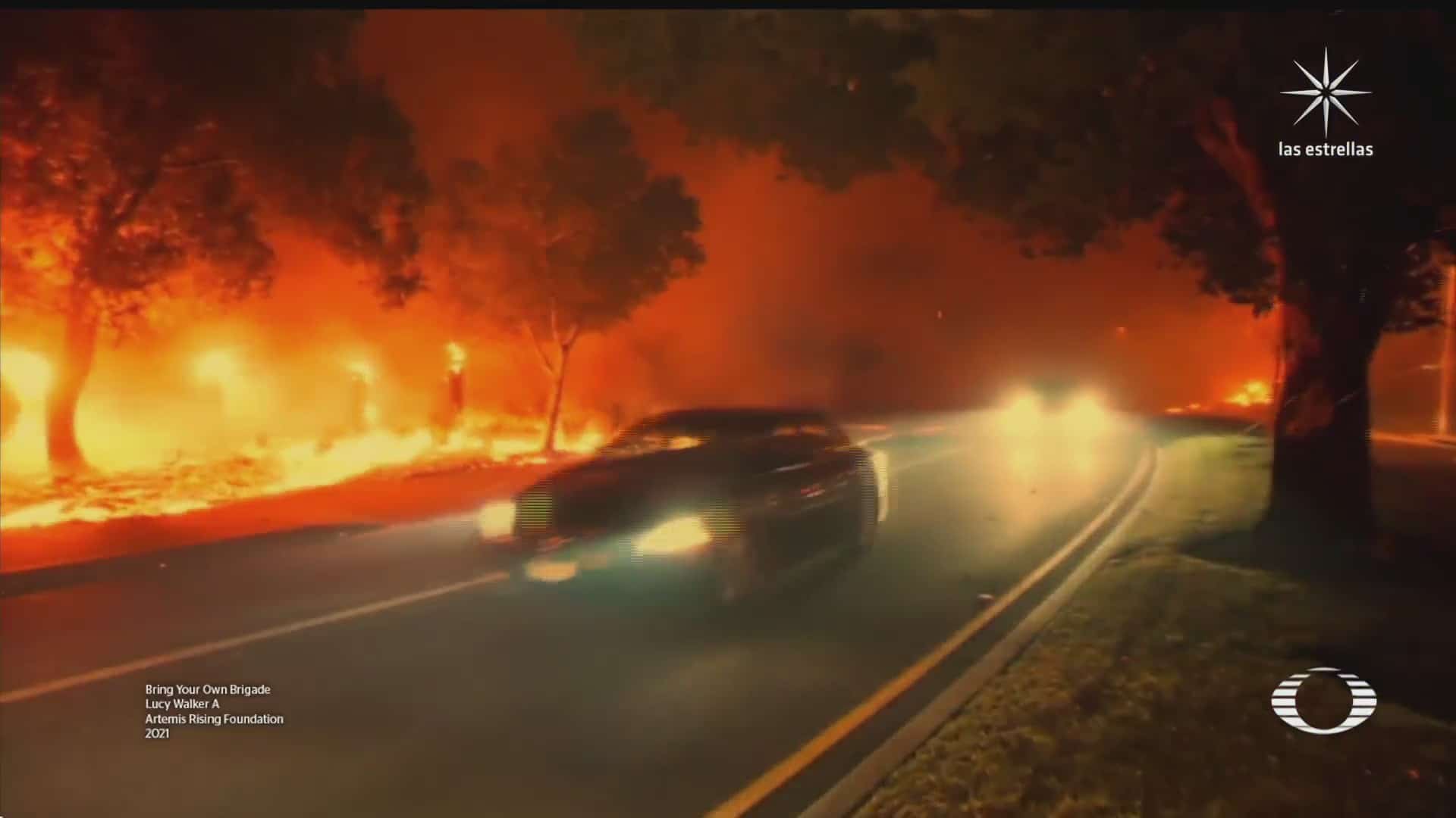 se intensifican incendios forestales en california