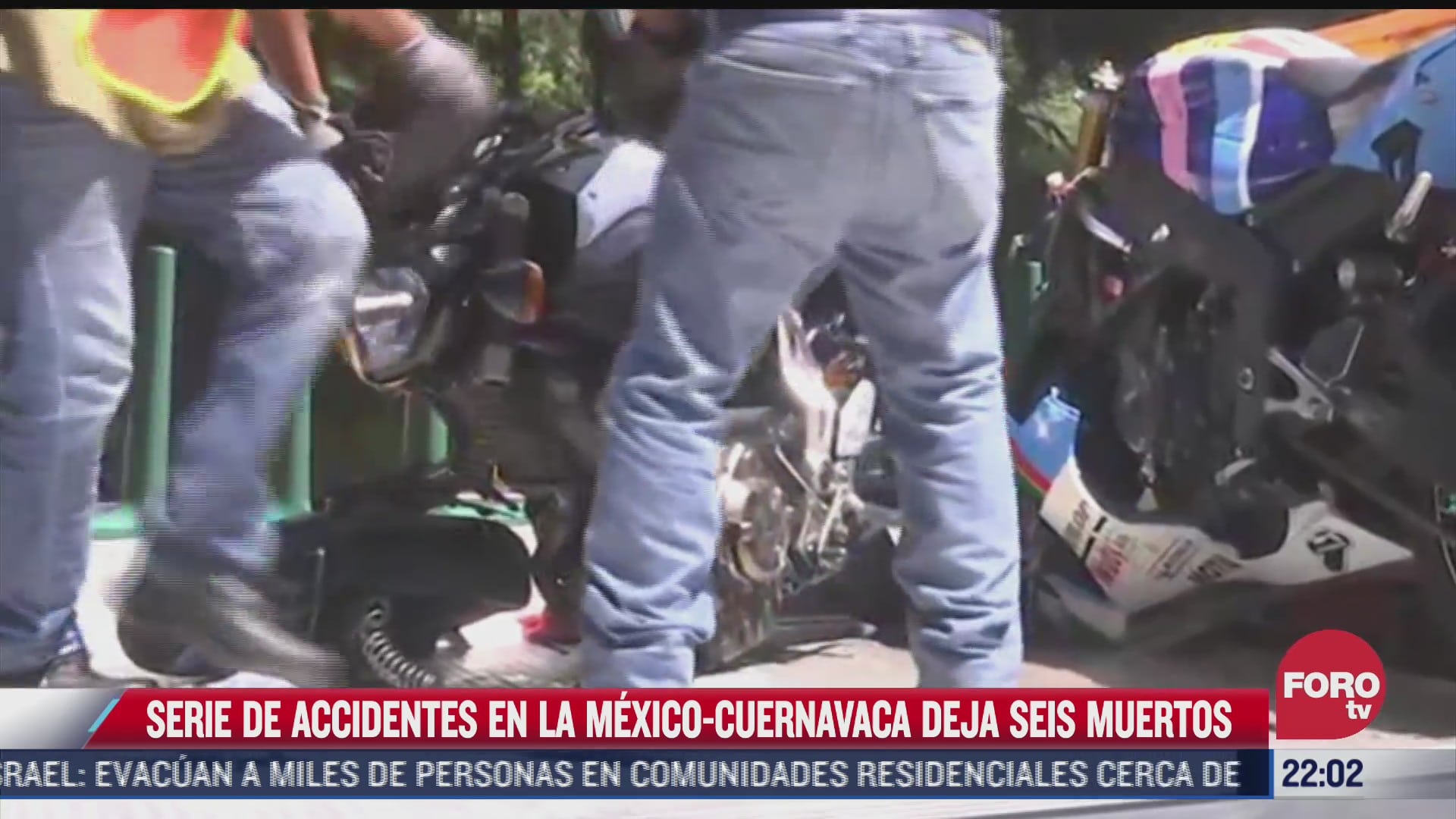 serie de accidentes en la mexico cuernavaca deja 6 muertos