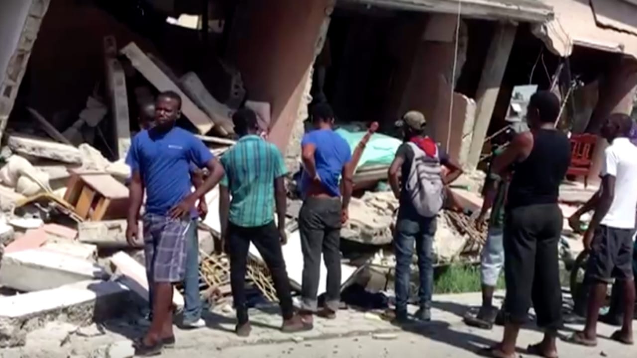 Levantan la alerta de tsunami tras el terremoto de magnitud 7.2 en Haití