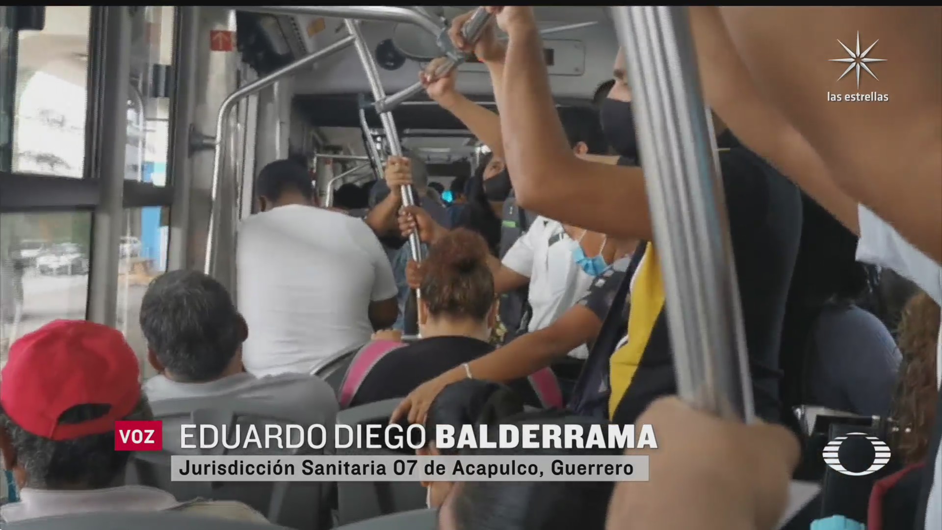 transporte publico en acapulco fuente de contagios masiva