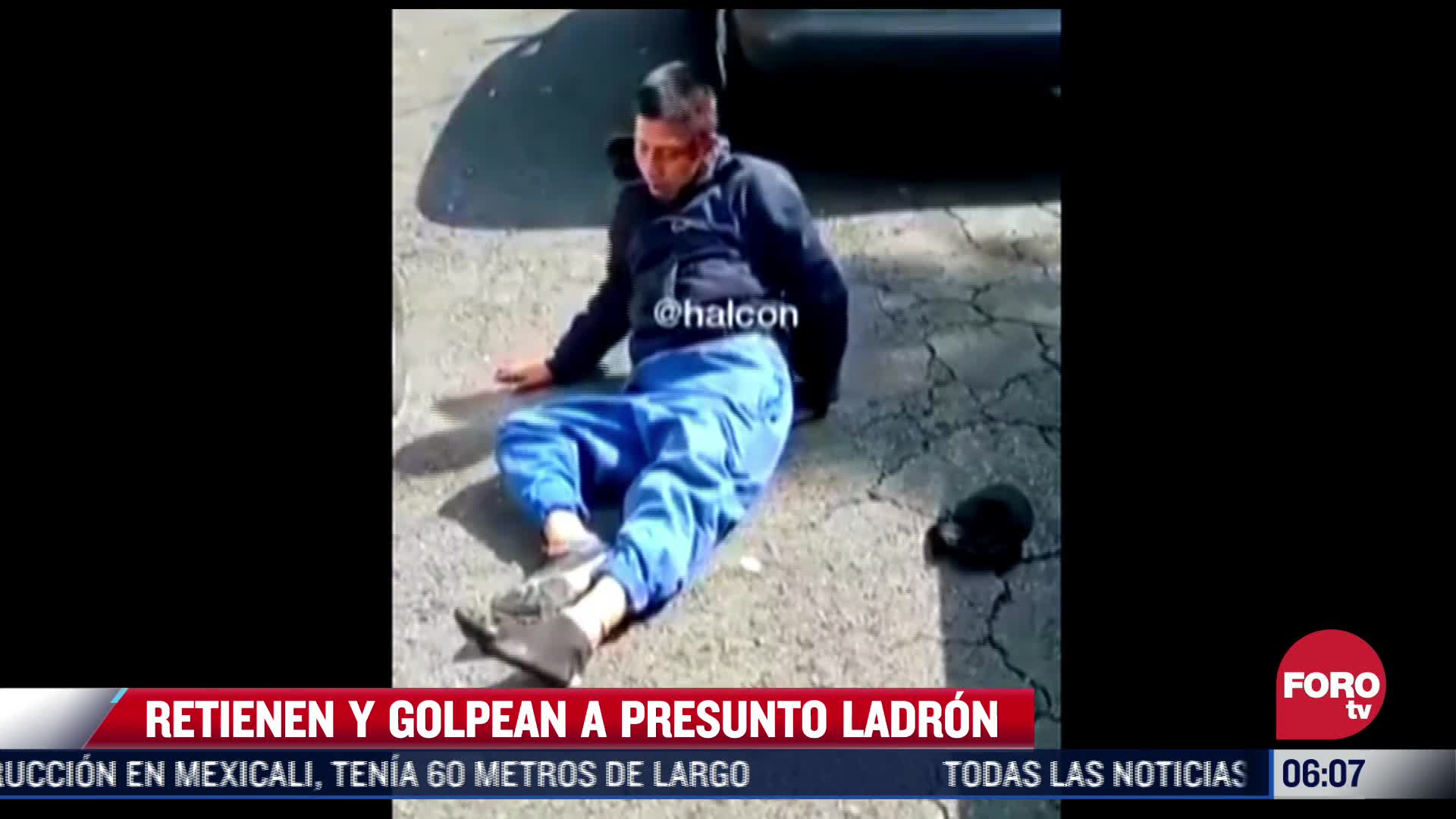 Vecinos golpean a supuesto asaltante en la colonia Romero Rubio, CDMX