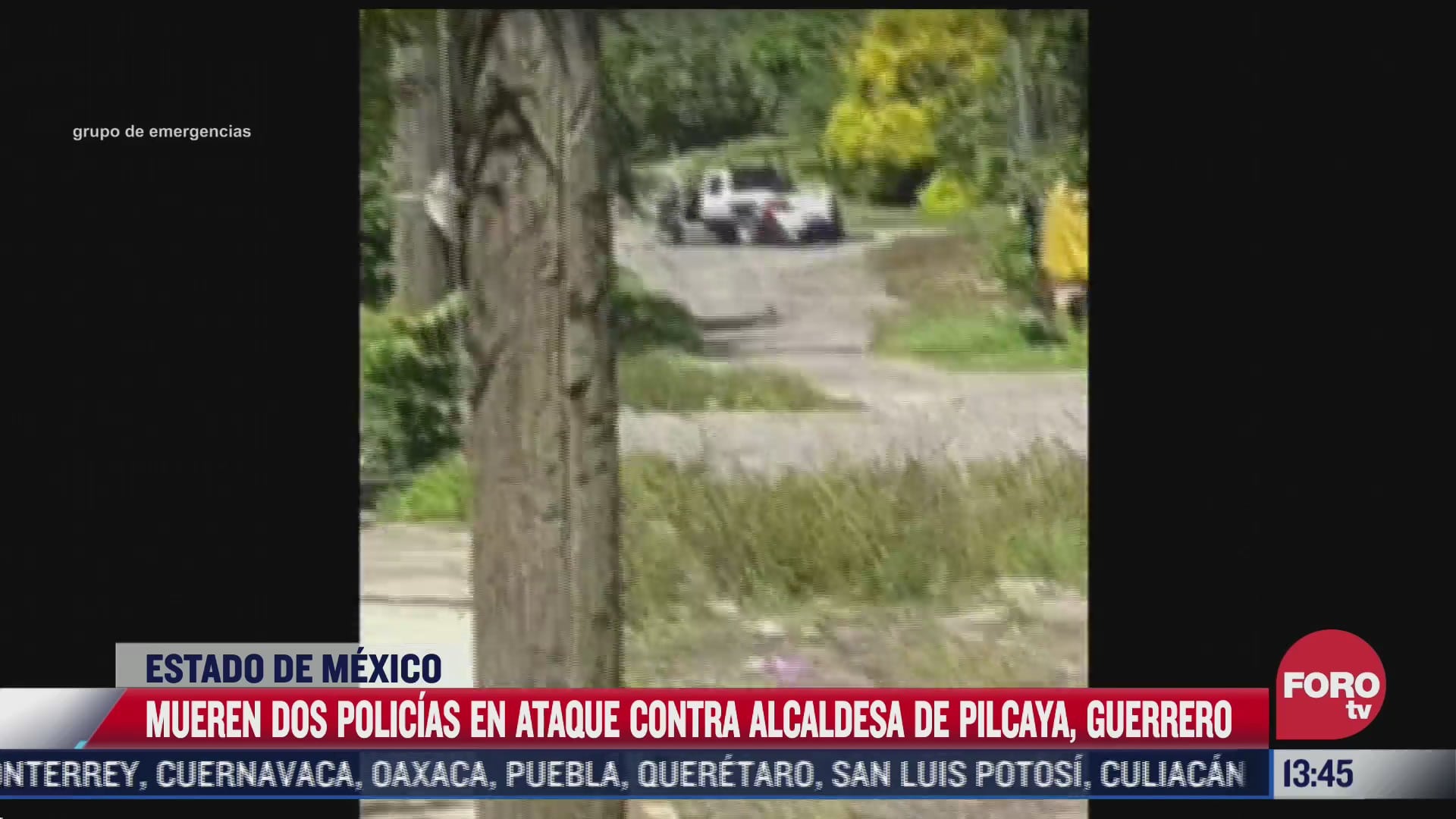 video ataque armado contra camioneta de la alcaldesa de pilcaya guerrero