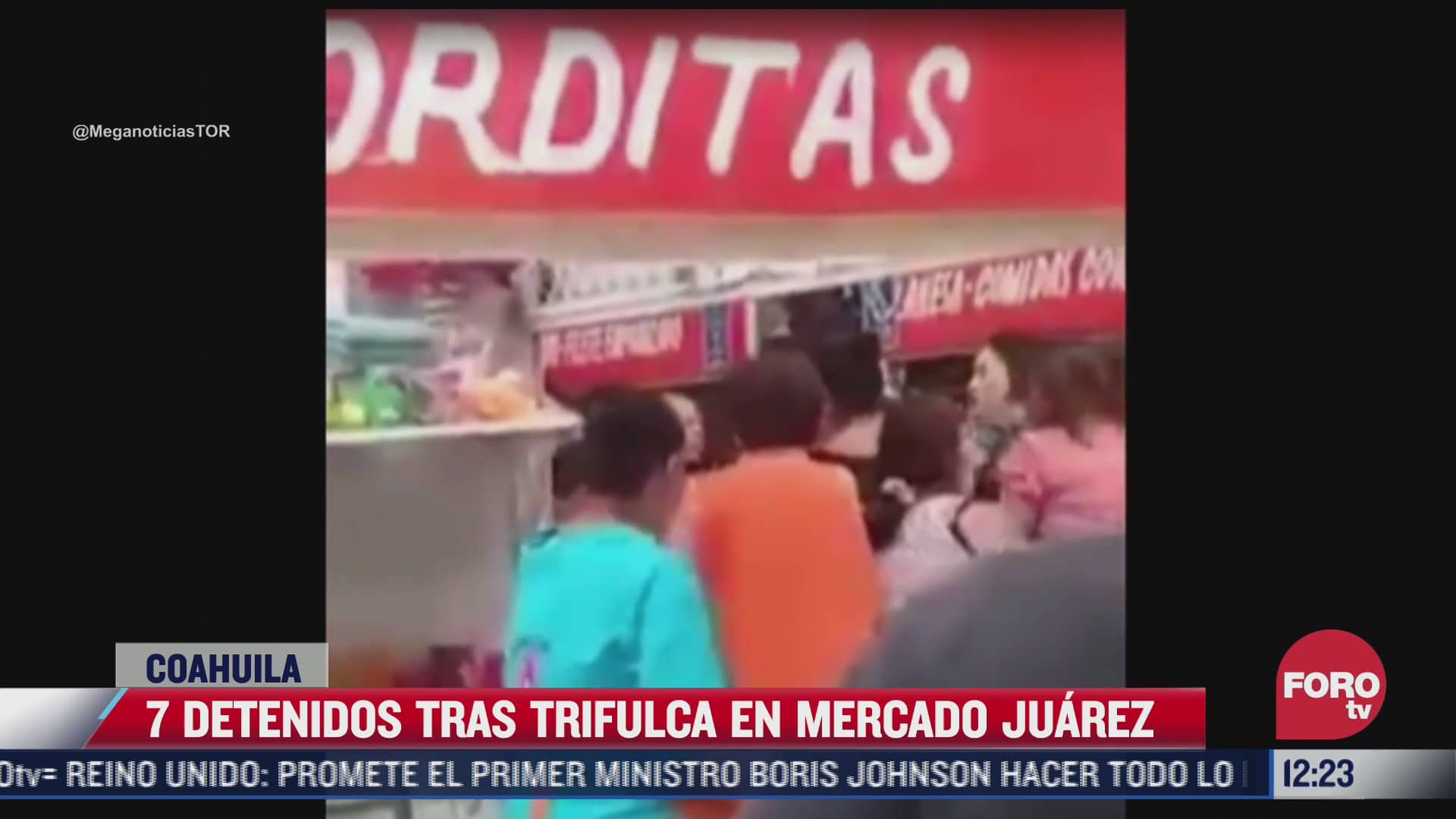 video trifulca en mercado juarez de coahuila