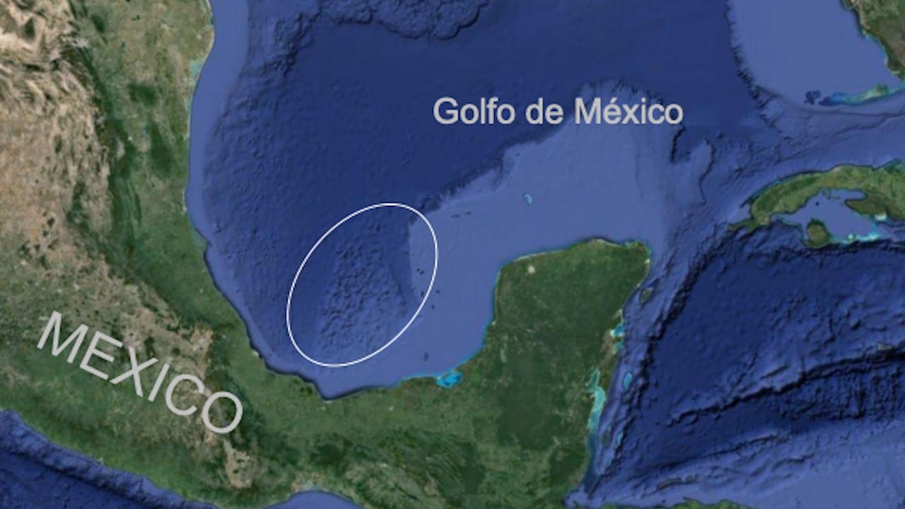 Aguas profundas del Golfo de México, en la Cuenca Salina (Imagen: rondasmexico.gob.mx)