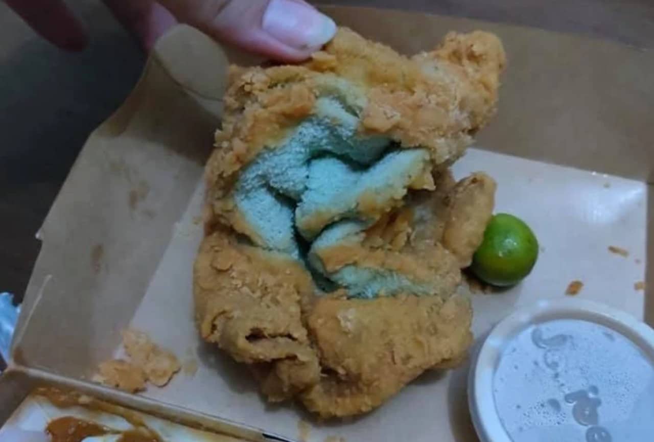 Filipinas: Pidió pollo y le enviaron una toalla frita